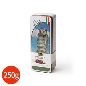 위토스 이탈리안 타워 틴케이스 초콜릿 250g