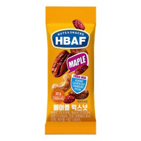 메이플믹스넛 간식스낵 30g x 12개 (무료배송)