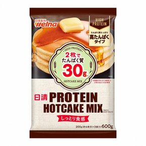 닛신 밀가루 세이펀 웰나 프로틴 팬케이크 믹스 600g (200g x 3봉지)