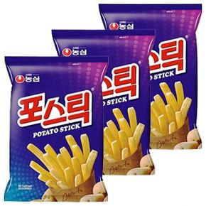 농심) 포스틱 84g x 10개 고소함 짭잘 신선한감자튀김 / 과자 스낵 간식 할인 도매