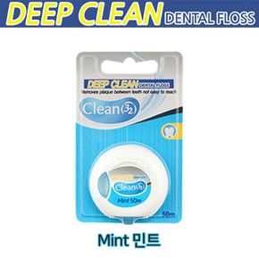 클린 치실 민트 치간칫솔 치간치실 이쑤시개 일회용 대용량 휴대용 어금니 오랄비 민트향 X ( 5매입 )