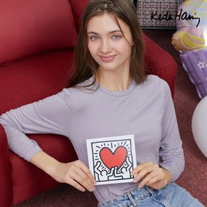 [론칭가 49,900] 키스해링 24SS 에센셜 모달 티셔츠 4종 여성
