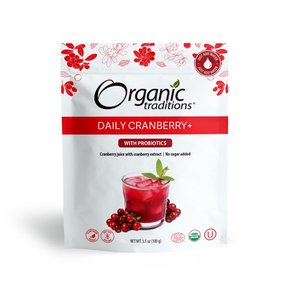 Organic Traditions오가닉트레디션스 데일리 크랜베리+ (프로바이오틱스 함유) 100g