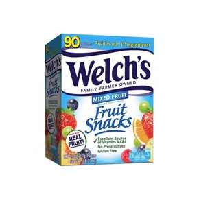 Welch`s웰치스 믹 과일 스낵, 90파우치, 2.04kg