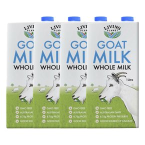 호주 Living Planet 리빙플래닛 산양유 1L 4팩 Goat Milk