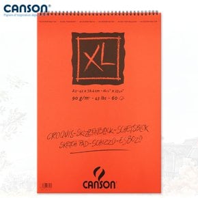 캔손 XL 크로키북 90g 42x59.4 60매입 상철스프링/A2스케치북