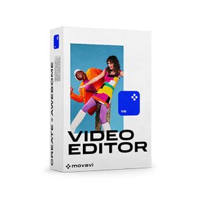 Movavi Video Editor 2023 개인용 ESD 영구사용 / 모바비 비디오 에디터 이메일발송