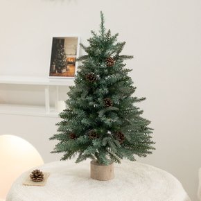 고급그레이 솔방울 트리 75cm 크리스마스 나무