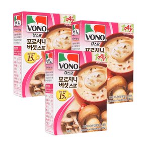 보노보노 컵스프 버섯스프 x 3케이스(9봉) / 간편한아침식사