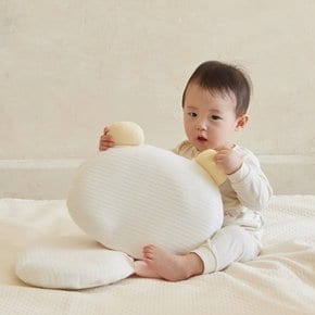 루프트 필로우 아기 두상베개 캐릭터 커버(옐로베어)