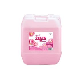 피죤 핑크로즈 20L 대용량 섬유유연제