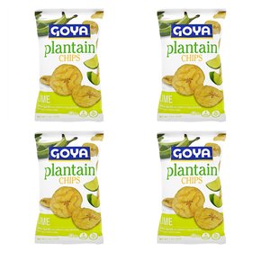 [해외직구]고야 플랜틴 라임 칩 142g 4팩 Goya Plantain Chip Lime 5oz
