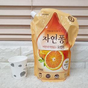 [BF12] 오렌지 1.1kg 리필 퐁퐁 세제.주방용품 주방비누