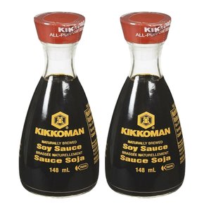 [해외직구] Kikkoman Soy Sauce 기꼬만 간장 소이 소스 양념 5oz(148ml) 2팩