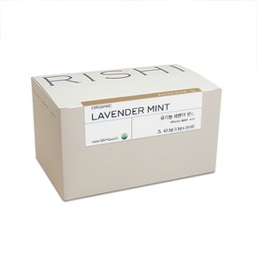 리쉬티 유기농 라벤더 민트 25티백(허브차)