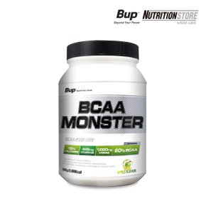 BCAA 몬스터 사과맛  500g 1통 아미노산 보충제