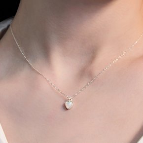 [엔믹스 지우,소유,우주소녀 다영, 엘즈업 예은 착용]lovely heart necklace