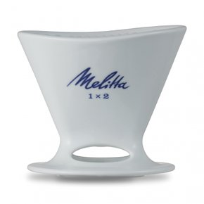 Melitta PF-WH 메리타 커피 드리퍼 2~4잔용 프리미엄 필터 1×2 수접·메이저 스푼 첨부 일본제