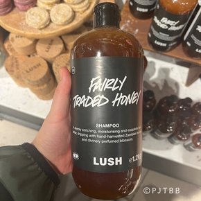 [영국무료배송] 러쉬 페얼리 트레이드 허니 샴푸 1.2kg LUSH 꿀향