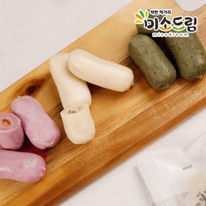 국산 현미쌀로 만든 곤약말랭이떡 3종 (앙금견과/고구마/쑥) 개별포장