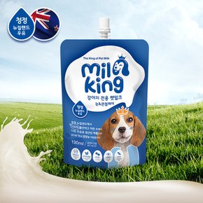 밀킹 펫밀크 눈+관절케어 130ml 강아지우유