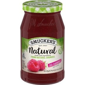 Smucker`s 천연 레드 라즈베리 과일 스프레드 - 17.25온스, 스머커스 건강식품