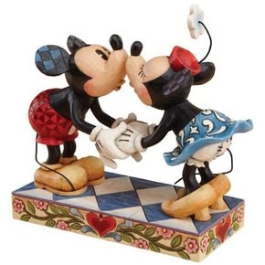 에네스코 디즈니 프레젠츠 & 미키와 미니 마우스 키스 () 디즈니 트래디셔널 피규어 미키