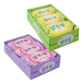 LG생활 알뜨랑비누 박스 3개입 핑크 25개입