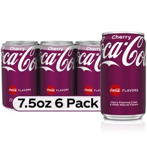 Coke코카콜라  코카콜라  체리  소다  청량  음료  7.5액량  온스  6팩