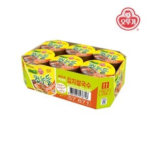 컵누들 김치쌀국수 컵 34.8g x 6개(1박스)