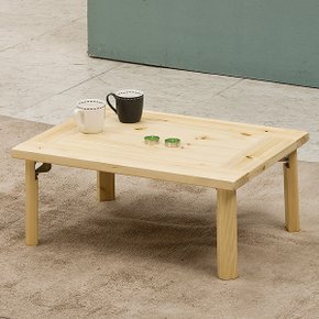 소나무 원목 접이식 테이블 소 600[무료배송]