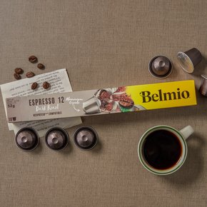 [벨미오] 에스프레소 다크 로스트 캡슐 커피 (10개입)