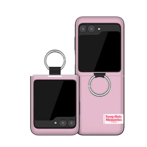 갤럭시 Z플립 5 4 3 플립 휴대폰 케이스 정품 TRY 솔리드 라벨 뮤트 카드수납 30가지색상