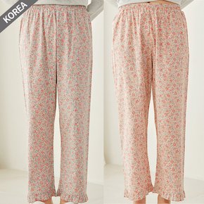 꽃무늬 여성 잠옷 바지 예쁜 파자마 홈웨어 AP7/9-173 (60수 순면)