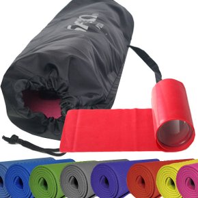 SHL 요가매트 4mm + 빨강 라텍스밴드 + 휴대용 가방