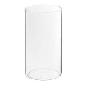 깨끗한 편리한 원통형 홈카페 유리컵 350ml 카페유리컵 물컵