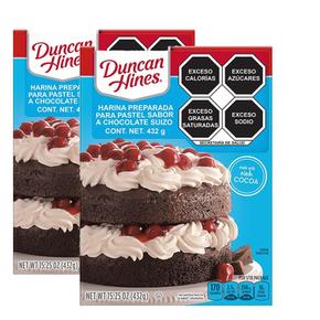 [해외직구] Duncan Hines 던컨하인즈 스위스 초콜릿 케이크 믹스 432g 2팩