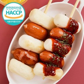 [HACCP] 웰굿 만들어먹는 왕소떡 세트 1.05kg(350gX3,꼬치,소스)