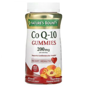 네이쳐스바우티 Co Q-10 구미젤리 복숭아 망고맛 100 mg 구미젤리 60개