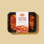 [냉동][한강식품]국내산 닭안창살 양념구이 300g