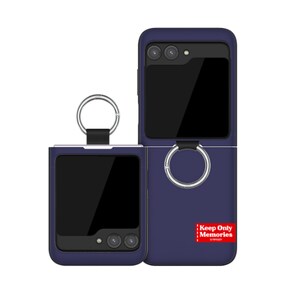 갤럭시 Z플립 5 4 3 플립 휴대폰 케이스 정품 TRY 솔리드 라벨 다크 카드수납 30가지색상