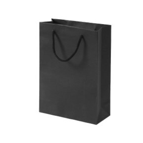 무지 세로형 쇼핑백 10p(20x28cm) (블랙) 쇼핑봉투 (WB75A47)
