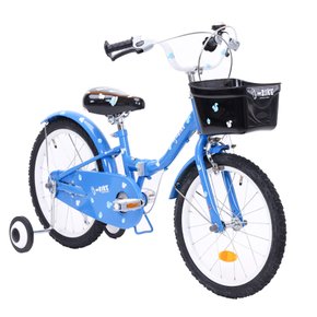 [SSG]삼천리 아이바이크 20인치 블루 접이식 보조바퀴자전거