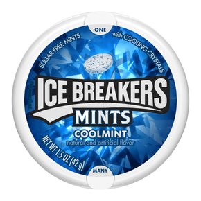 ice breakerIcebreaker  ICE  BREAKERS  무설탕  민트  쿨민트  1.5온스
