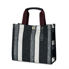 클래식한 패턴 캐주얼 여성용 토트백 가방