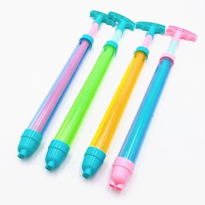2중 물줄기 지팡이 펌프 물총 특이한 피젯 토이 물놀이 여름 휴가 장난감 야외 워터건 물싸움 놀이 워터밤