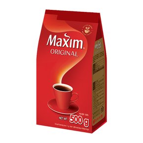 맥심 오리지날 리필용 커피 500g (커피100%)