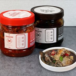 [식품의즐거움] 국내산 꽃게로 만든 위대한 한입 간장게장 1kg