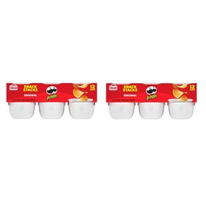 [해외직구]프링글스 오리지널 감자칩 19g 12입 2팩/ Pringles Original Potato Chips 0.67oz
