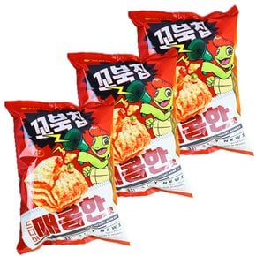 오리온 꼬북칩 매콤한맛 136g/ 봉지 과자 x3개